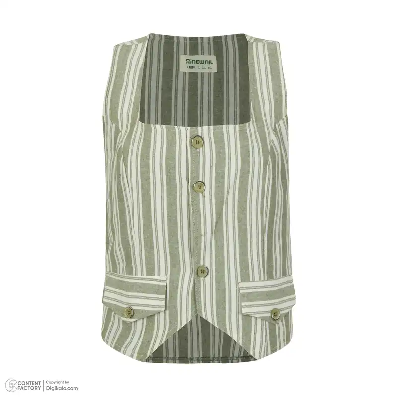 جلیقه زنانه نیو نیل مدل a50211 رنگ سبز