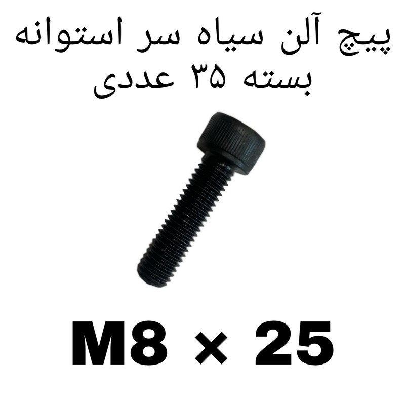 پیچ آلن مدل M8-25 کد 2200 بسته 35 عددی پیچ آلن مدل M8-25 کد 2200 بسته 35 عددی