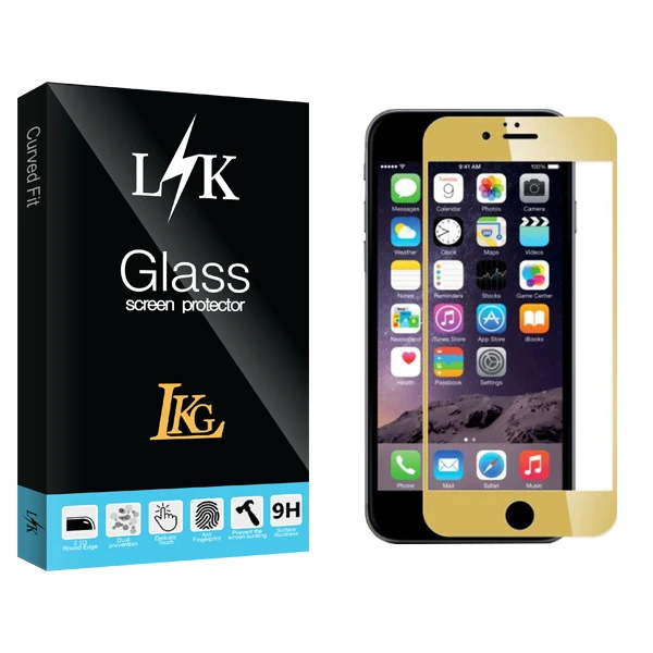 محافظ صفحه نمایش ال کا جی مدل LK Glass مناسب برای گوشی موبایل اپل Iphone 6 plus / 6s plus