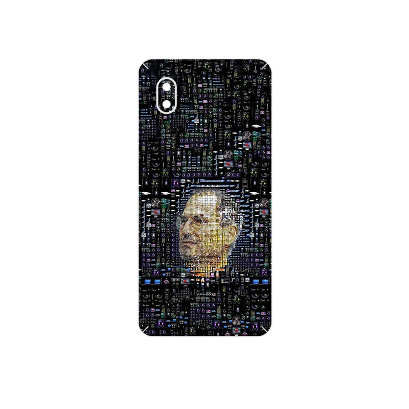 برچسب پوششی ماهوت مدل 2 Collage of Steve Jobs مناسب برای گوشی موبایل سامسونگ Galaxy A01 Core