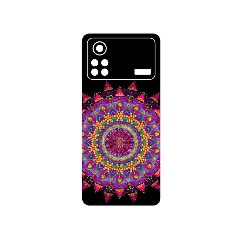 برچسب پوششی ماهوت مدل Mandala Design 5 مناسب برای گوشی موبایل شیائومی Poco X4 Pro 5G