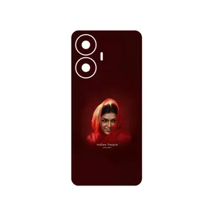 MAHOOT Portrait of an Indian Woman Cover Sticker for Realme C55