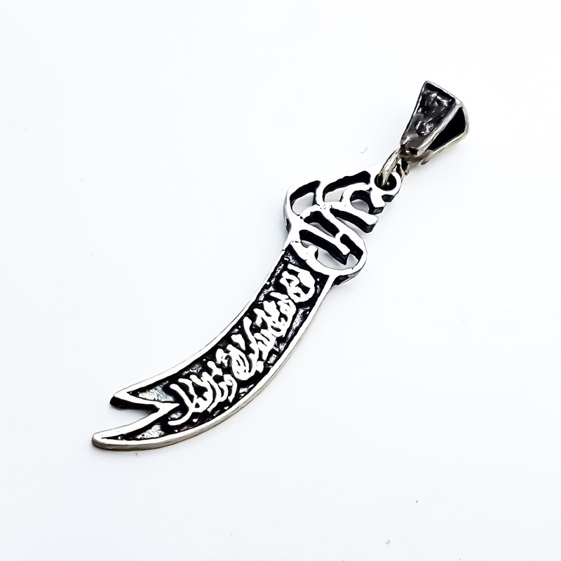 آویز گردنبند نقره مردانه مدل VP1209 آویز گردنبند نقره مردانه مدل VP1209