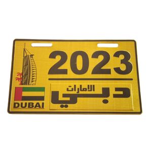 نقد و بررسی پلاک موتورسیکلت کد DUBAI/2023 توسط خریداران