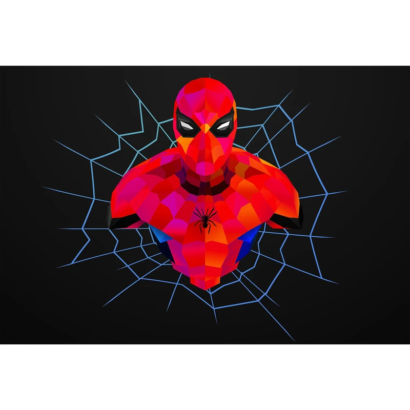 تابلو شاسی طرح مرد عنکبوتی ابر قهرمان مدل T1350