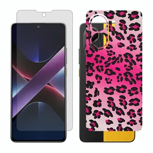 Glass Together model matte screen protector suitable for Xiaomi Poco X7 Pro mobile phone with back cover sticker