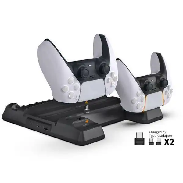 پایه خنک کننده و شارژر دسته پلی استیشن 5 دابی مدل TP5-0593