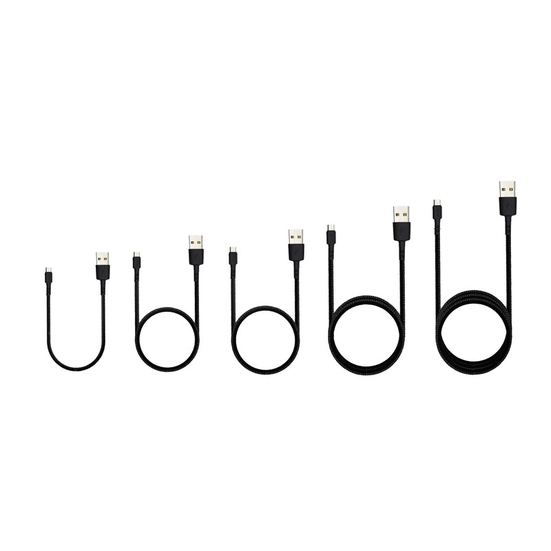 کابل تبدیل USB به MICROUSB کلومن مدل DK - 30 مجموعه 5 عددی