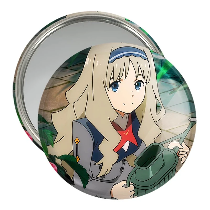 آینه جیبی خندالو مدل کوکورو انیمه دارلینگ در فرنکس  کد 11976