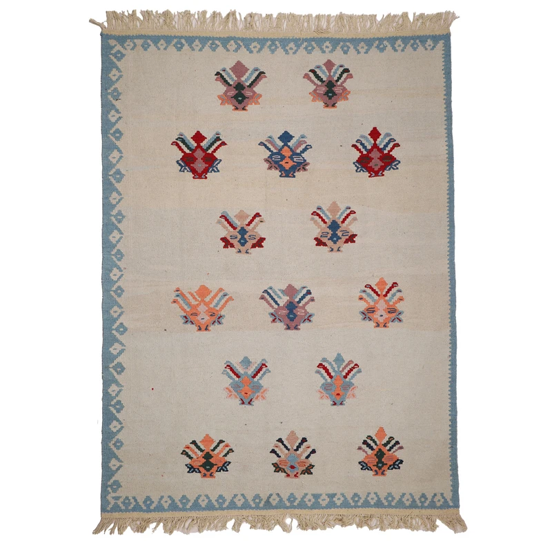 گلیم دستبافت سه متری مدل قشقایی کد 4041026