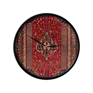 ساعت دیواری مدوپد طرح فرش شیراز مدل C-Shiraz18