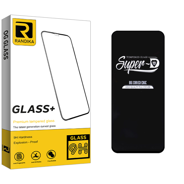 محافظ صفحه نمایش شیشه ای راندیکا مدل Sup-D مناسب برای گوشی موبایل سامسونگ Galaxy A71 A73 (5G) A81 A91 F62 M62 M51 M52(5G) M53(5G)