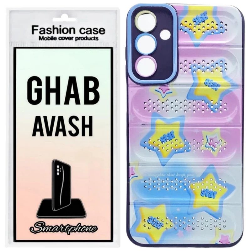 کاور قاب آوش طرح فانتزی مدل ژله ای 03 مناسب برای گوشی موبایل سامسونگ GALAXY A15