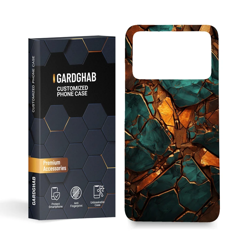 کاور گارد قاب مدل سنگ مناسب برای گوشی موبایل شیائومی poco X4 pro