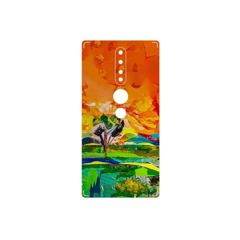 برچسب پوششی ماهوت مدل Collage of Painting مناسب برای گوشی موبایل لنوو Phab2 Pro