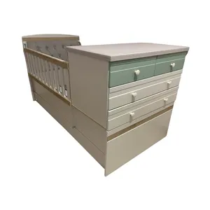 تختخواب کودک گالری چوب آشنایی مدل Ash-noz-01 سایز 185 × 92