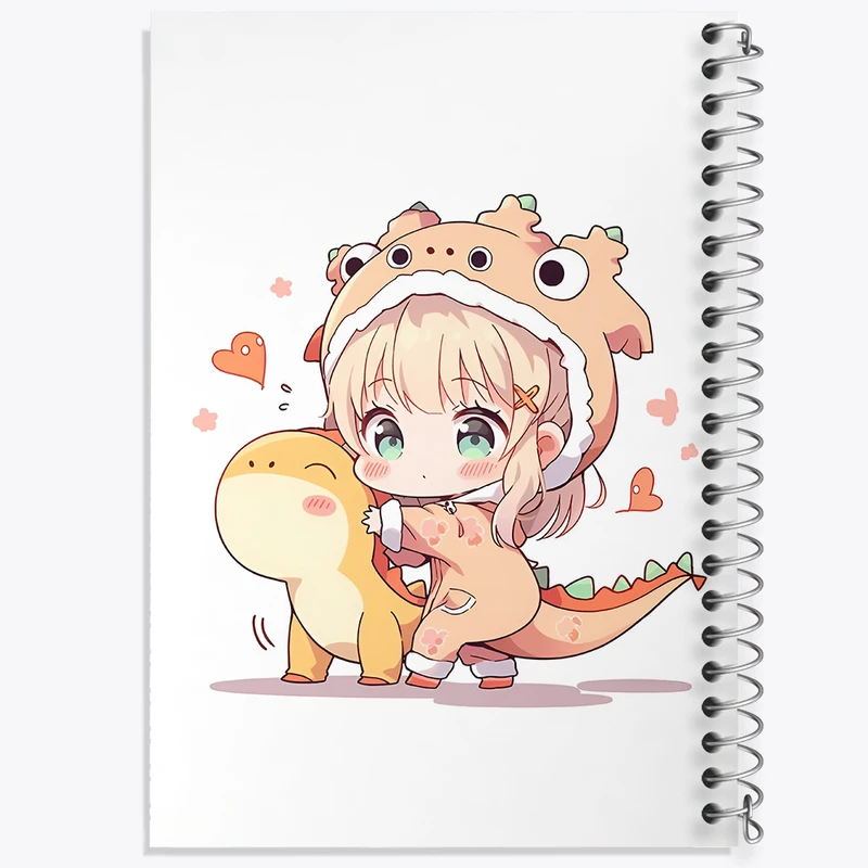 دفتر لیست خرید 50 برگ خندالو طرح دخترانه کیوت کد N2091