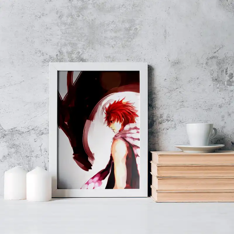 تابلو خندالو مدل ناتسو انیمه فری تیل کد 16477