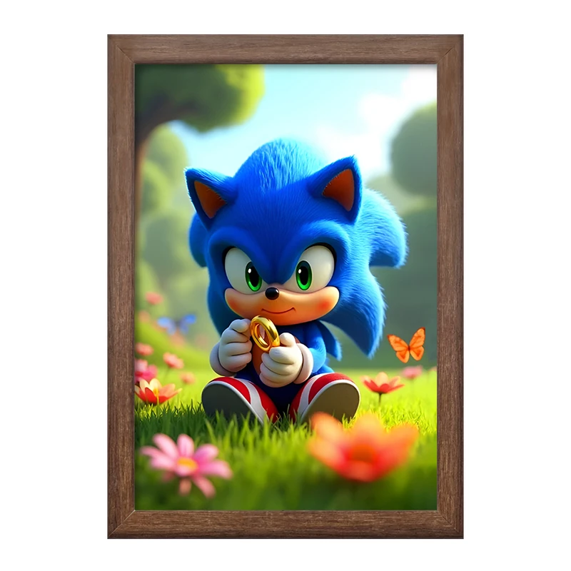 تابلو خندالو طرح سونیک کد F12648