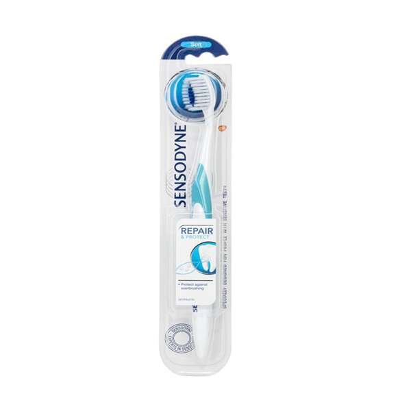 مسواک سنسوداین سری REPAIR AND PROTECT مدل 3300 با برس نرم مسواک سنسوداین سری REPAIR AND PROTECT مدل 3300 با برس نرم