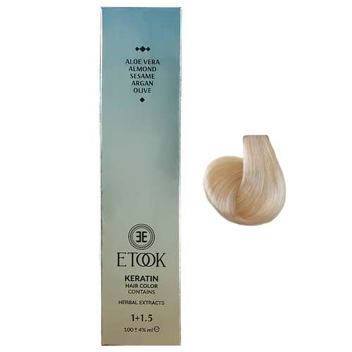 رنگ مو ایتوک سری هایلایت شماره 12.01 حجم 100 میلی لیتر رنگ عاج فیلی