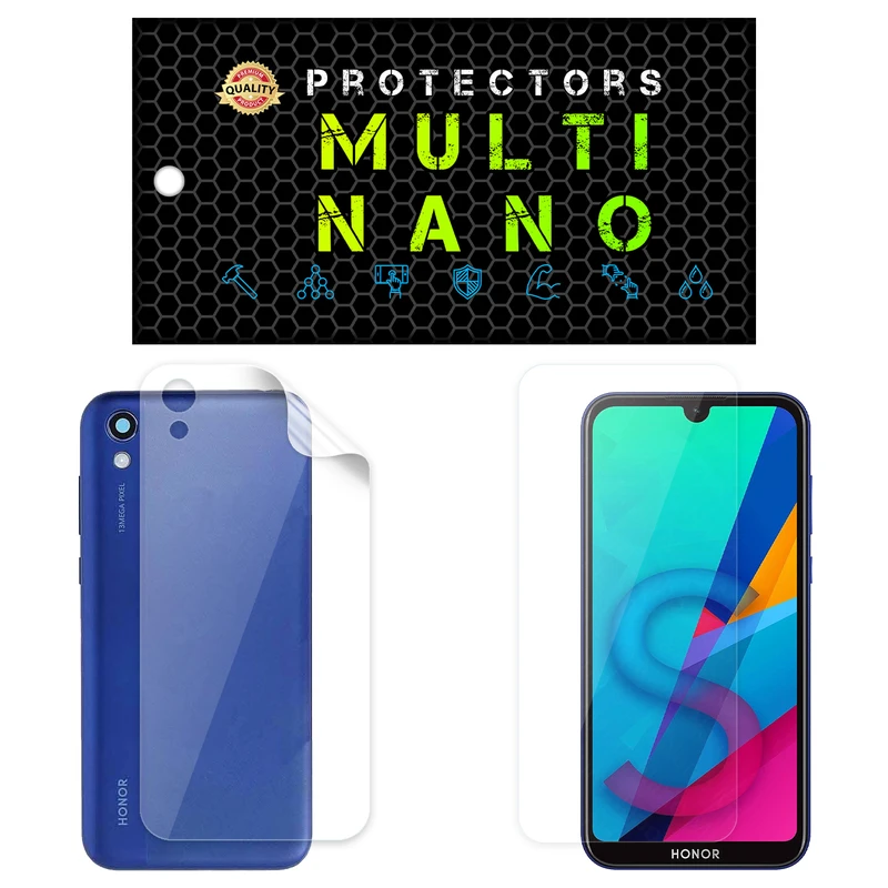  محافظ صفحه نمایش مولتی نانو مدل X-SFT مناسب برای گوشی موبایل آنر 8S 2020  به همراه محافظ پشت