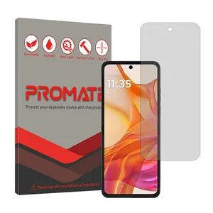 Promate Resistant model Matte screen protector suitable for Motorola Razr 50 Ultra mobile phone