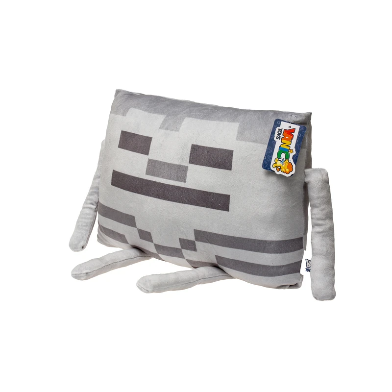 عروسک بالشتی یانیک مدل اسکلتون ماینکرافت پولیشی طول 35 سانتیمتر