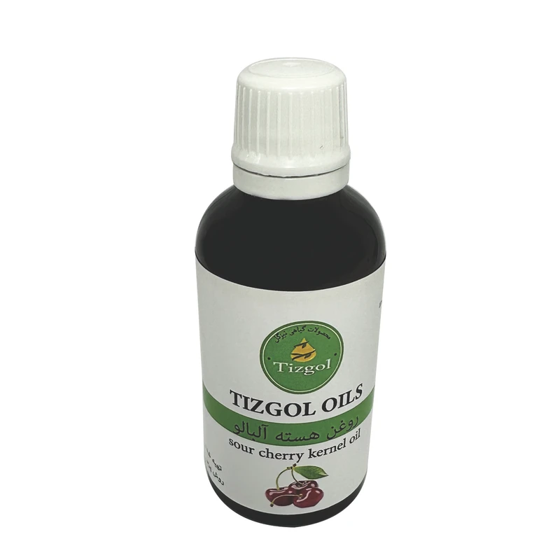روغن هسته آلبالو تیزگل مدل سنتی حجم 50 میلی لیتر
