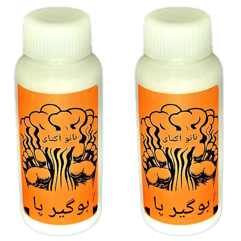 پودر بوگیر کفش نانو اکتای مدل Economic بسته 2 عددی