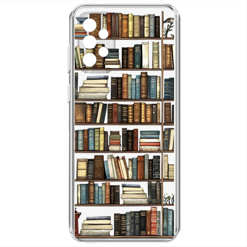 کاور طرح Library مناسب برای گوشی موبایل سامسونگ Galaxy A32 4G