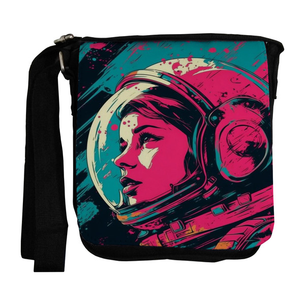 کیف دوشی بچگانه طرح دختر فضانورد کد dko307