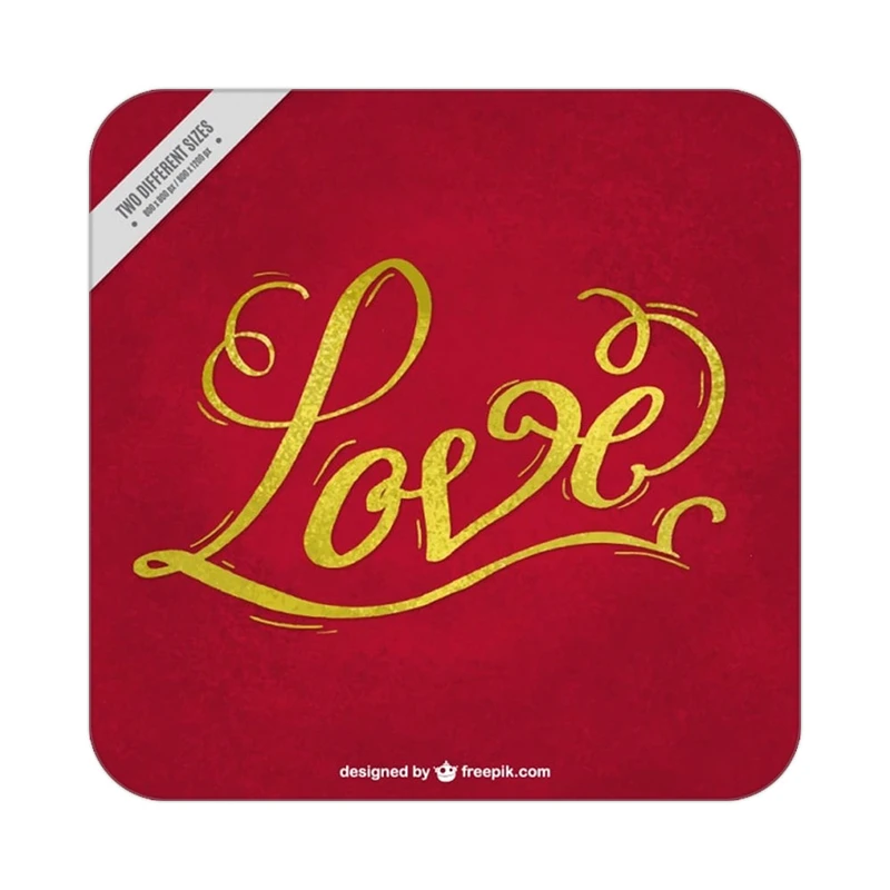 زیر لیوانی کاکتی طرح عاشقانه مدل mp39849