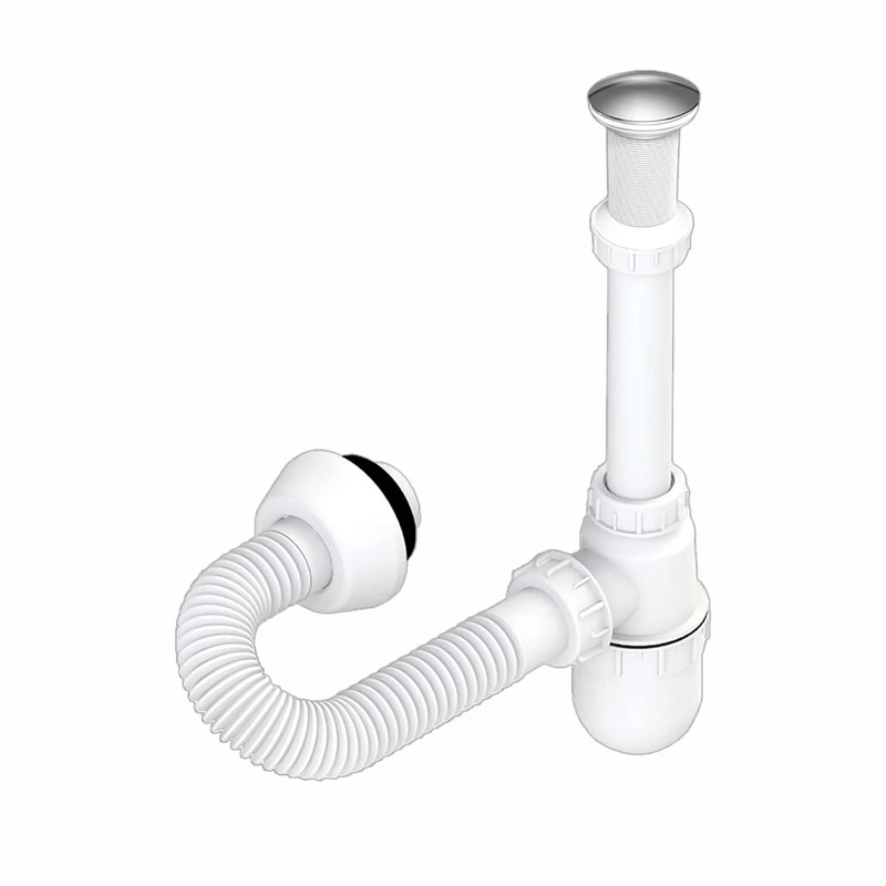 سیفون روشویی جهانیار مدل 1-210 به همراه زیرآب