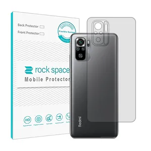 Transparent Rockspace HyGEL model phone back protector suitable for Xiaomi Redmi Note 11 SE India mobile phone