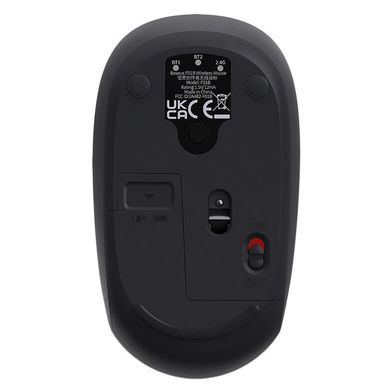 ماوس بی سیم‌ بیسوس مدل F01B Tri-Mode
