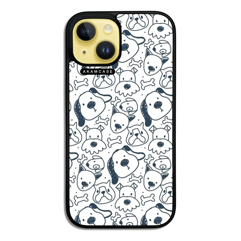 کاور آکام مدل AMC-WA15-DOGS-5 مناسب برای گوشی موبایل اپل iPhone 15
