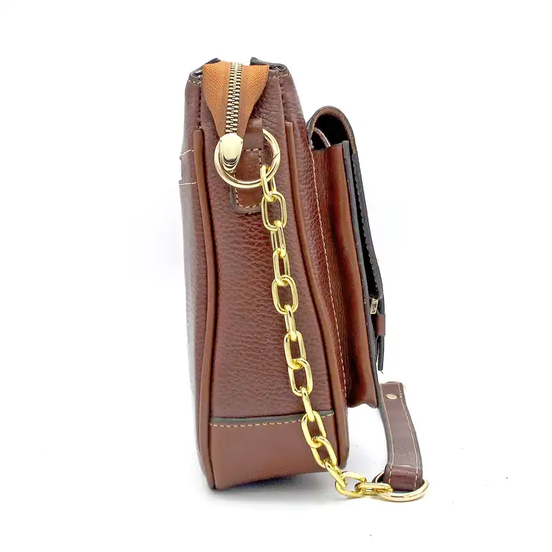 کیف رودوشی زنانه مدل چرم طبیعی فلوتر FTH131