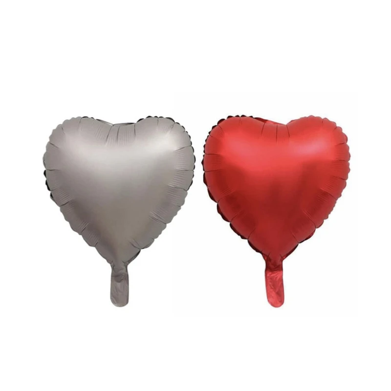 بادکنک فویلی پارتی لند تهران طرح قلب کد 3165 مجموعه دو عددی 