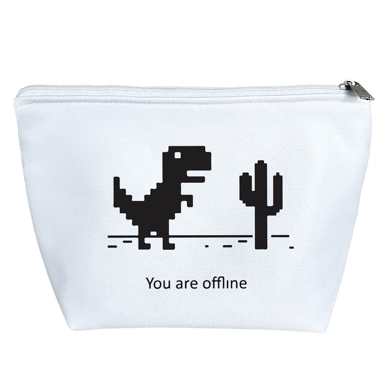 کیف لوازم آرایش دخترانه خندالو مدل دایناسور کد 8927