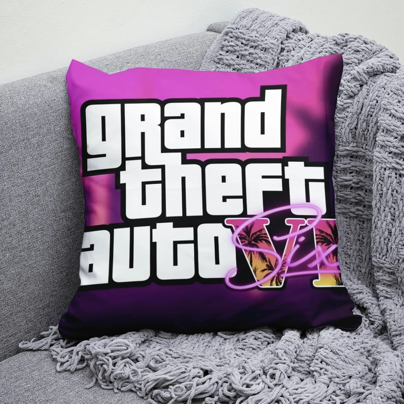 کوسن پاد آفرین مدل جی تی ای وی ای طرح B676 gta vi 