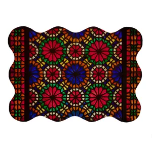 پادری مدل دالبر طرح سنتی کد 5802 سایز 80x110 سانتی متر