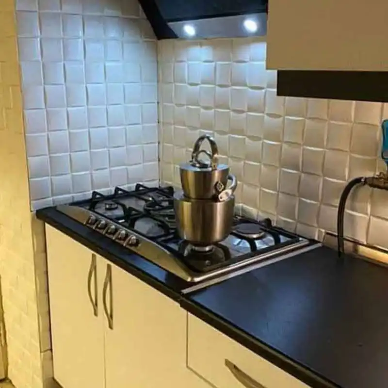 دیوارپوش مدل فومی پشت چسبدار بسته 4 عددی