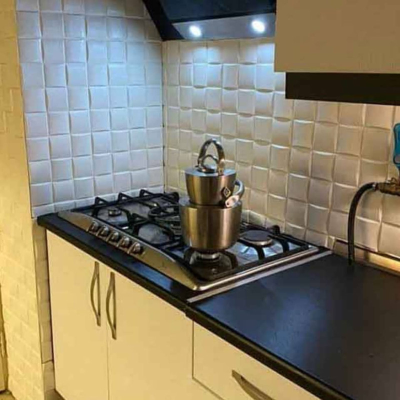 دیوارپوش مدل فومی پشت چسبدار بسته 4 عددی