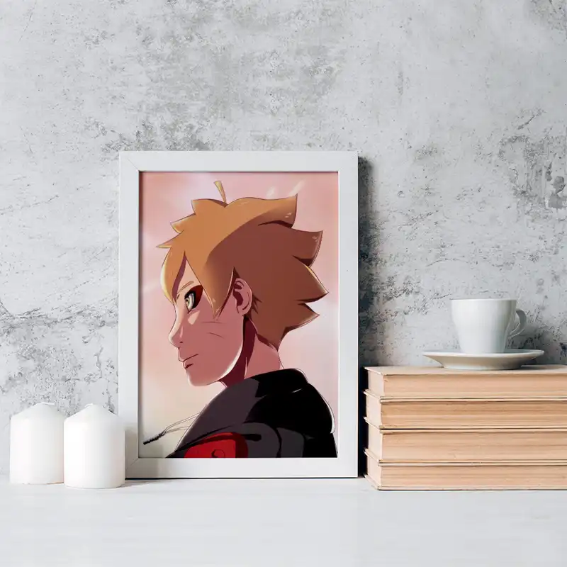 تابلو خندالو مدل بوروتو اوزوماکی انیمه بوروتو کد 15720