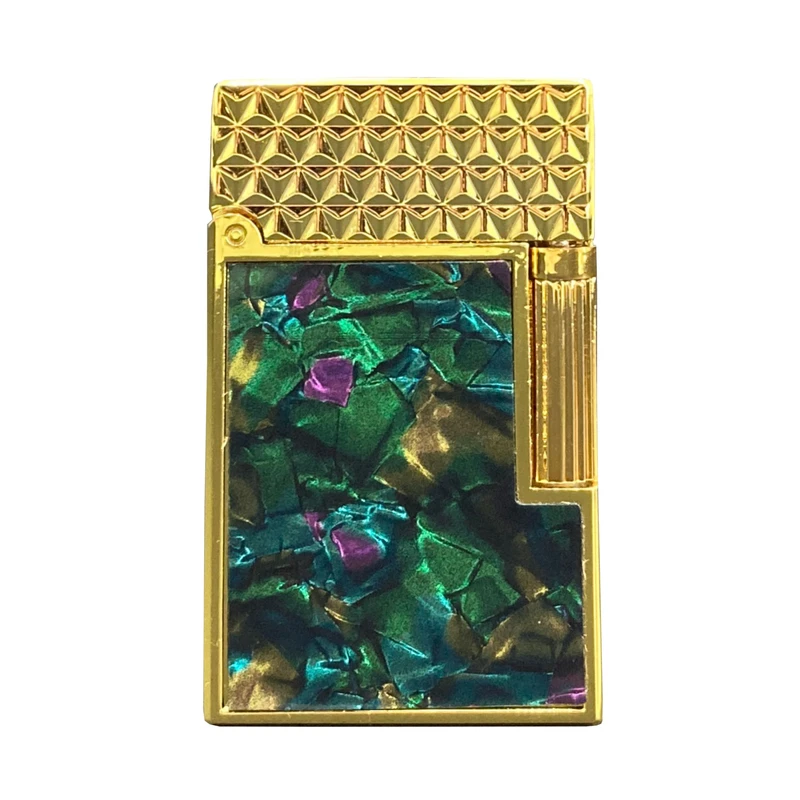 فندک گازی مدل سنگ بغل طرح رزینی کد DKD-1310