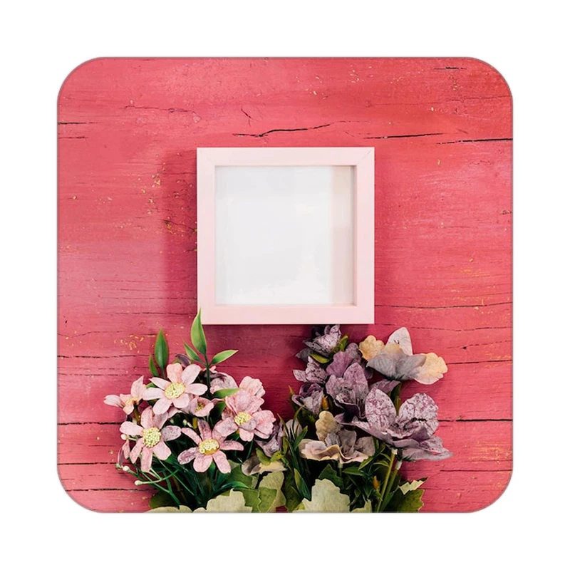 زیر لیوانی کاکتی طرح گل مدل mp17699