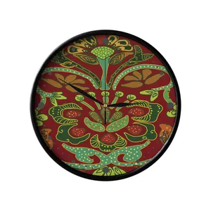 ساعت دیواری مدوپد طرح کلام سیاه‌وسفید مدل png00132