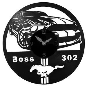 ساعت دیواری طرح فورد موستانگ باس 302