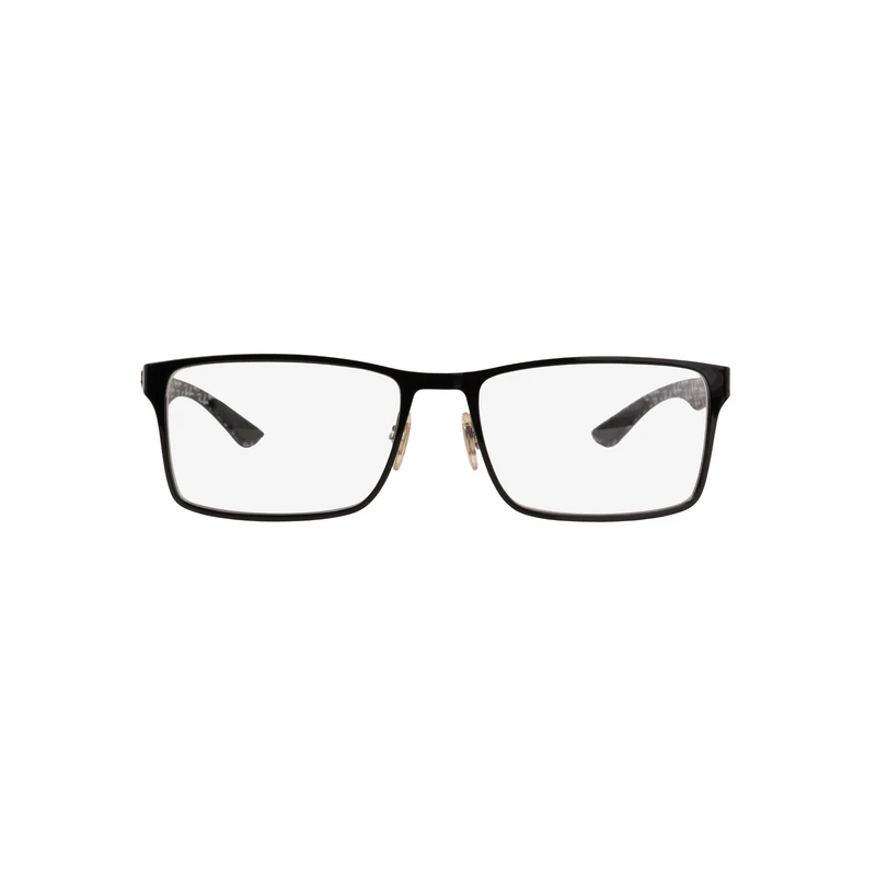 فریم عینک طبی مستطیلی ری بن مدل 0RX8415-2861-55 مناسب برای صورت بیضی، قلب، گرد و مثلث